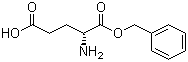 结构式 CAS# 79338-14-0, alpha-苄基 D-谷氨酸酯