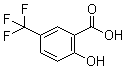 结构式 CAS# 79427-88-6, 5-三氟甲基-2-羟基苯甲酸