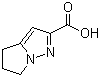 结构式 CAS# 796729-03-8, 5,6-二氢-4H-吡咯并[1,2-b]吡唑-2-羧酸