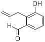 结构式 CAS# 79950-42-8, 2-烯丙基-3-羟基苯甲醛