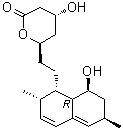 结构式 CAS# 79952-42-4, 洛伐他汀二醇内酯