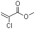 Methyl 2-chloro-2-propenate molecular structure (CAS 80-63-7)