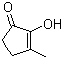 结构式 CAS# 80-71-7, 甲基环戊烯醇酮; 2-羟基-3-甲基-2-环戊烯-1-酮