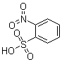 结构式 CAS# 80-82-0, 2-硝基苯磺酸