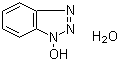 structure of CAS# 80029-43-2, 1-Hydroxybenzotriazole hydrate;HOBt hydrate