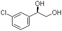 结构式 CAS# 80051-04-3, (R)-1-(3-氯苯基)-1,2-乙二醇