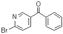 结构式 CAS# 80100-16-9, (6-溴-3-吡啶基)苯基甲酮