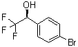 structure of CAS# 80418-13-9, (S)-1-(4-Bromophenyl)-2,2,2-trifluoroethanol;(S)-2,2,2-Trifluoro-1-(4-bromophenyl)ethanol