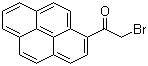 结构式 CAS# 80480-15-5, 1-(溴乙酰)芘