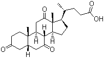 结构式 CAS# 81-23-2, 去氢胆酸