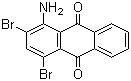 结构式 CAS# 81-49-2, 1-氨基-2,4-二溴蒽醌