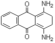 structure of CAS# 81-63-0, Solvent Violet 47;1,4-Diamino-2,3-dihydroanthraquinone