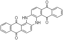 structure of CAS# 81-77-6, Vat Blue 4;6,15-Dihydro-5,9,14,18-anthrazinetetrone; C.I. 69800; C.I. Pigment Blue 60