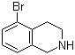 5-Bromo-1,2,3,4-tetrahydroisoquinoline molecular structure (CAS 81237-69-6)