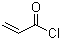 structure of CAS# 814-68-6, Acrylyl chloride ;2-Propenoyl chloride