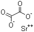 structure of CAS# 814-95-9, Strontium oxalate