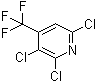 structure of CAS# 81565-20-0, 2,3,6-Trichloro-4-trifluoromethylpyridine