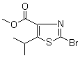 structure of CAS# 81569-28-0, Methyl 2-bromo-5-isopropyl-1,3-thiazole-4-carboxylate;Methyl 2-bromo-5-isopropylthiazole-4-carboxylate