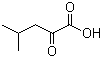 structure of CAS# 816-66-0, 4-Methyl-2-oxovaleric acid;4-Methyl-2-oxopentanoic acid