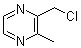 structure of CAS# 81831-67-6, 2-Chloromethyl-3-methylpyrazine