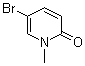 structure of CAS# 81971-39-3, 5-Bromo-1-methyl-2(1H)-pyridone;3-Bromo-1-methyl-6-oxo-1,6-dihydropyridine; 5-Bromo-1-methyl-1H-pyridin-2-one; 5-Bromo-1-methyl-2(1H)-pyridinone