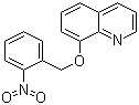 结构式 CAS# 82131-87-1, 8-(2-硝基苄氧基)喹啉