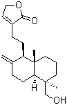 结构式 CAS# 82209-74-3, 新穿心莲内酯苷元