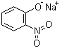 structure of CAS# 824-39-5, Sodium 2-nitrophenoxide;Sodium o-nitrophenolate; 2-Nitrophenol sodium salt