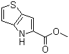 结构式 CAS# 82782-85-2, 4H-噻吩并[3,2-b]吡咯-5-羧酸甲酯
