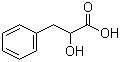结构式 CAS# 828-01-3, DL-3-苯基乳酸