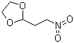结构式 CAS# 82891-99-4, 2-(2-硝基乙基)-[1,3]二氧戊烷; 2-(2-硝基乙基)-1,3-二氧戊环