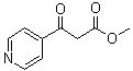 Methyl 3-oxo-3-(4-pyridinyl)propanoate molecular structure (CAS 829-45-8)