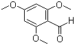 2,4,6-Trimethoxybenzaldehyde molecular structure (CAS 830-79-5)