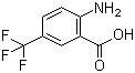 structure of CAS# 83265-53-6, 2-Amino-5-(trifluoromethyl)benzoic acid