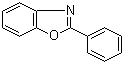 结构式 CAS# 833-50-1, 2-苯基苯并恶唑; 2-苯基苯并噁唑
