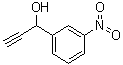 structure of CAS# 83494-25-1, alpha-Ethynyl-3-nitrobenzenemethanol;1-(3-Nitrophenyl)-2-propyn-1-ol; NSC 89798