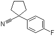 1-(4-Fluorophenyl)cyclopentanecarbonitrile molecular structure (CAS 83706-50-7)