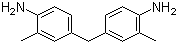 structure of CAS# 838-88-0, 4,4'-Diamino-3,3'-dimethyldiphenylmethane;4,4'-Methylenebis(2-methylaniline)