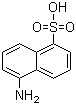 5-Amino-1-naphthalenesulfonic acid molecular structure (CAS 84-89-9)