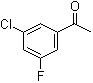 structure of CAS# 842140-52-7, 3'-Chloro-5'-fluoroacetophenone