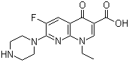 结构式 CAS# 84294-96-2, 依诺沙星