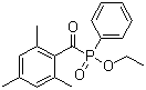 结构式 CAS# 84434-11-7, 2,4,6-三甲基苯甲酰基苯基膦酸乙酯; 光引发剂-TPO-L