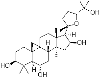 结构式 CAS# 84605-18-5, 环黄芪醇