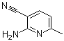 structure of CAS# 84647-20-1, 2-Amino-6-methylnicotinonitrile;2-Amino-6-methyl-3-pyridinecarbonitrile