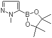 结构式 CAS# 847818-74-0, 1-甲基-1H-吡唑-5-硼酸频哪醇酯