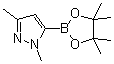 结构式 CAS# 847818-79-5, 1,3-二甲基吡唑-5-硼酸频哪醇酯