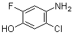 结构式 CAS# 847872-10-0, 4-氨基-5-氯-2-氟苯酚