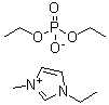 structure of CAS# 848641-69-0, 1-Ethyl-3-methylimidazolium diethyl phosphate;Enim DEP