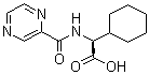 structure of CAS# 848777-30-0, (alphaS)-alpha-[(Pyrazinylcarbonyl)amino]cyclohexaneacetic acid