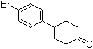 结构式 CAS# 84892-43-3, 4-(4-溴苯基)环己酮